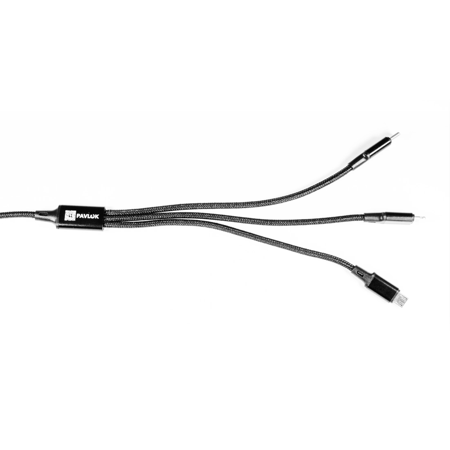 Pavlok Triple Tip Hydra Charging Cable (USB to [Micro USB-B, Lightning, USB-C)